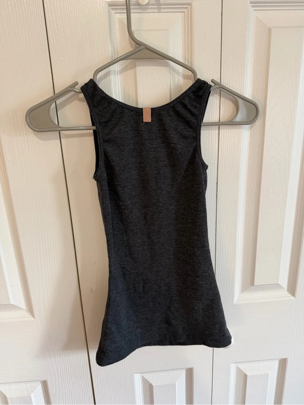 Lunya Basic Sleep Tank Charcoal Grey Size Small